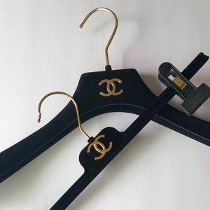 Set of Chanel hangers